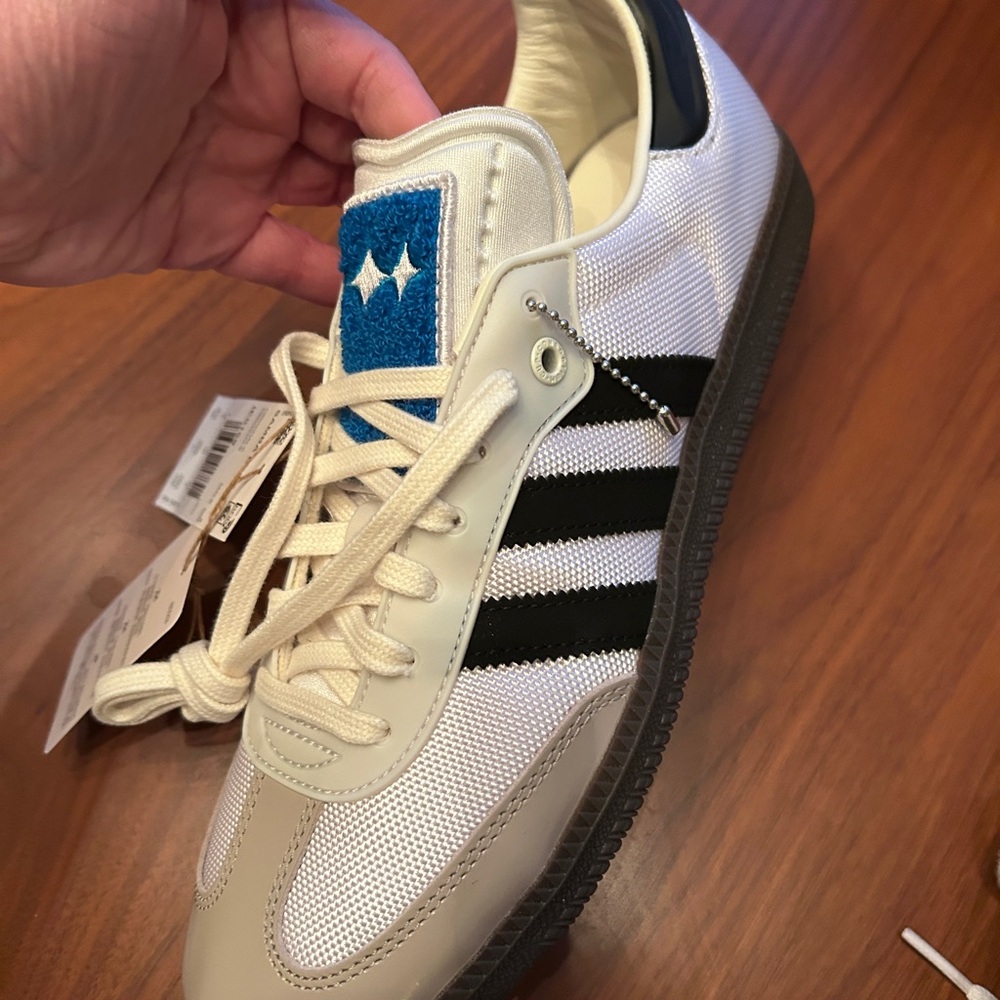 Adidas Women’s White and Black Sneakers 8.5 Samba BSTN - Picture 5 of 13
